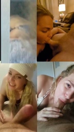 Try Not to Cum Split Screen BLOWJOB Compilation