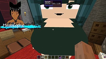 Jenny Mod Fapcraft Minecraft Galath has become Fubuki and Tatsumaki and they are horny and want to fuck
