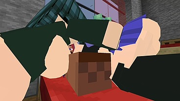 Jenny Mod Fapcraft Minecraft Galath has become Fubuki and Tatsumaki and they are horny and want to fuck