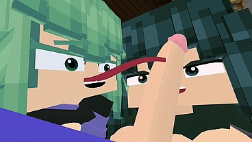 Jenny Mod Fapcraft Minecraft Galath has become Fubuki and Tatsumaki and they are horny and want to fuck
