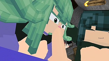 Jenny Mod Fapcraft Minecraft Galath has become Fubuki and Tatsumaki and they are horny and want to fuck