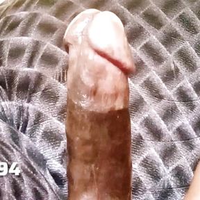 Big Dick in Thorns Masturbating Style