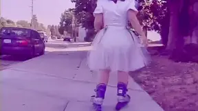 Redhead midget gets her pussy licked and banged deeply