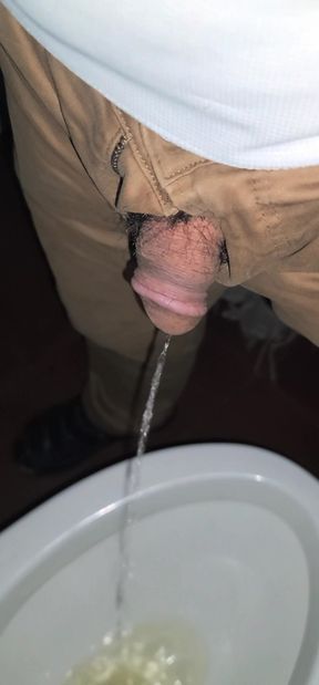 A delicious pee.