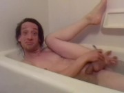 Shaving My Legs and Bootyhole in My Bathtub