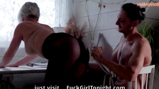 Teacher Seduces Student Real role playing by a couple with bloopers 56