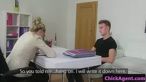 Casting agent doggystyled during audition