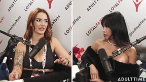Watch Romi Rain, Cory Chase, Lexi Luna, Leana Lovings, and Ember Snow interview and get down with it!