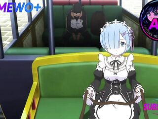 Re:Zero full video in Spanish, two movie scenes in one