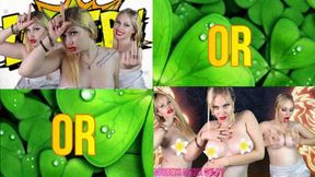 3 pairs of boobs or triple fuck off?! Lets see! WMV