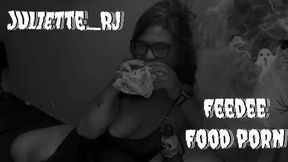 Juliette_RJ eating a Paid Halloween lunch - FOR MOBILE DEVICES USERS - FEEDERISM - EATING FOOD - MUKBANG