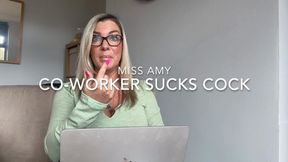 Co-Worker Sucks Cock 2