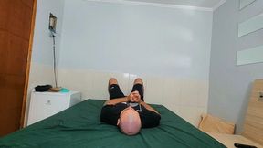 Face sitting, part 1, by Satina and Slave, (cam by Manu) FULL HD