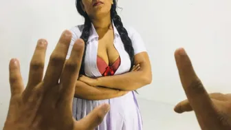 නන්ගි ඇදුන් මාරැකරනවා හොරෙන් බැලුවට ලැබුන දඩුවම stepsister and punishement story S...