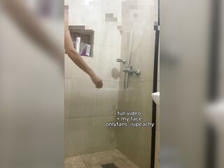 Voyeur Shower Compilation: Redhead Caught Bathing And Touching Herself Softly