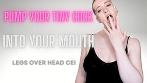 Pump Your Tiny Cock Into Your Mouth (MOV)