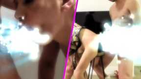 she was almost caught by the husband, with one of his lovers