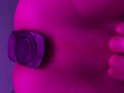 My hole twitching on butt plug