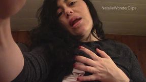 Stepmommy fucks your big boy cock and takes it in so deep