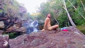 I Went to the Waterfall and Showed off Before Someone Came and Caught Me.