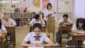 Mdhs-0002 Madou College/teacher and Student 3p! a Ridiculous Teacher's Day Gift