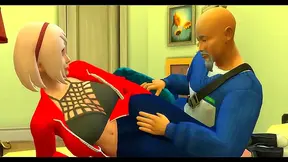 Kinky Anime Trio – Naruto, Sakura & Hinata Share Big Black cocks for Anal Fun