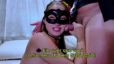 COMEDOR ALARGOU MINHA BUCETINHA PRO CORNO PARTE 1