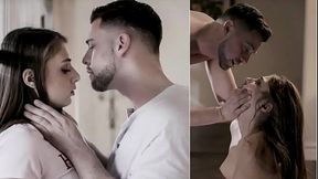 Angry Twisted step Brother Treats Sister Gia Derza Like Sex Doll