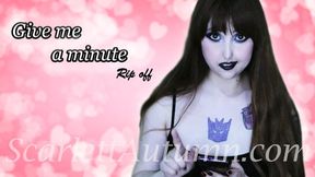 Give me a minute - Rip off - MP4 SD 480p