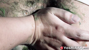 ”Jin Ueo & Yoshi Kawasaki indulge into slime play & fill each others assholes”