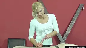 It Hard To Resist Cruel Handjob