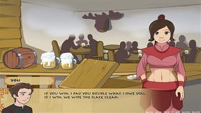 Big-Titted Cartoon Trainer Avatar Fucks Four Elements