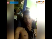Asian Filipino Skype Video Call Masturbation