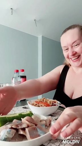Gluttonous Woman