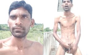 Rajesh Playboy 993 Outdoor Flashing Outside Asshole Spanking Butt Masturbation Big Cock and Cumming