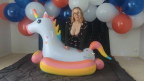 nail Pop The Inflatable Unicorn