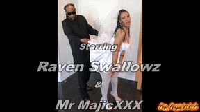 The Best Man Gives Raven Swallows A Massive Facial Before Her Wedding