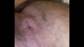 a bottle inside my ass