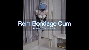 [4K] Rem Crossdresser Bondage Cum [KMM-41]