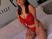 Muses lenceria roja