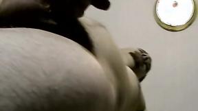 ”Handsome youngster Blazes tugs his big massive prick & cums”