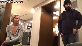 PS babe rides BWC dude in amateur filmed porn at home