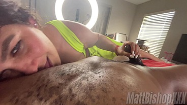 DRIPDROP Psilo Siren Loved Sucking Your Nipples While Jerking You, Then She Sucks You!!