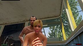 Sugar Daddy - Tracey Have Sex With Her Sugar Stepdaddy Trevor In Cable Car