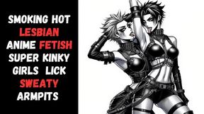 fit sexy alt punk manga anime fetish pit obsessed girls lick sweaty muscled armpits