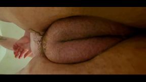 Candid shower: Up close &amp_ personal with Candid Sandra'_s fat wet pussy