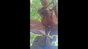 Key West getting fucked by Pedro in the woods