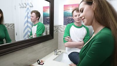 OMG My BIG Cocked Stepson Clapped My Cheeks For St.Patty's Day - Jessie Rogers - MyPervyFamily