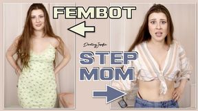 CAUGHT With A Step-Mom Fembot
