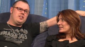 First Horny Threesome for These Two Hot Housewives Brings Them to Intense Orgasm